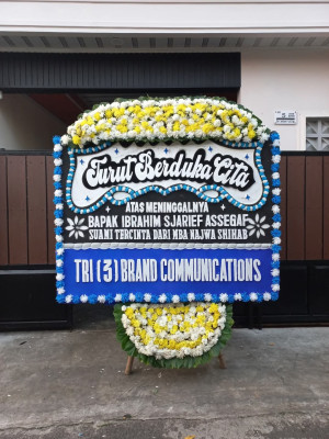 Papan Bunga Duka di Pamekarsari